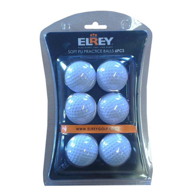 motor hybride commentator Elrey Soft PU practice ball | Elrey Golf